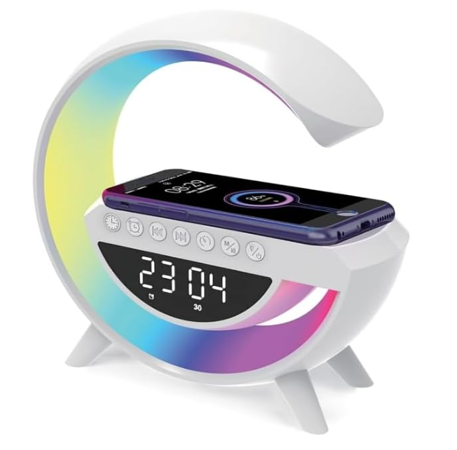 LED Wireless Charging Speaker