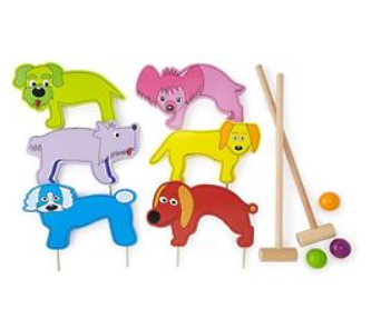 Crocket Jr | Doggy Croquet Set