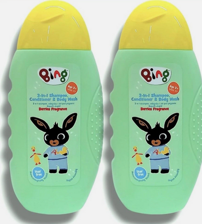 Bing | Bathtime Fun Pack | 4-Piece Toddler Bath Set