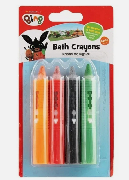 Bing | Bathtime Fun Pack | 4-Piece Toddler Bath Set