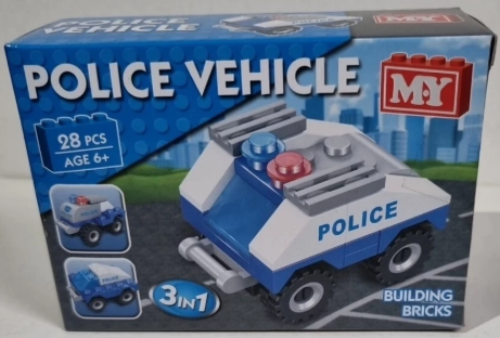 M.Y 3 In 1 Police Vehicle