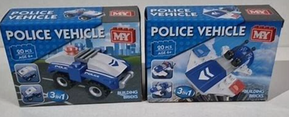 M.Y 3 In 1 Police Vehicle