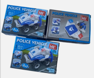 M.Y 3 In 1 Police Vehicle