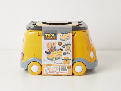 3 In 1 Ride On Tool Bus