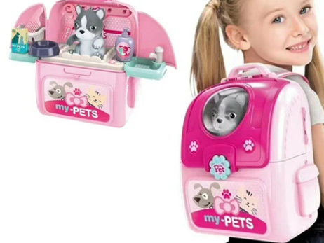 2 In 1 My Pets Puppy Backpack