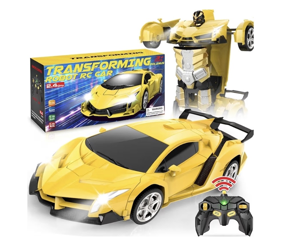 Transforming Robot RC Car