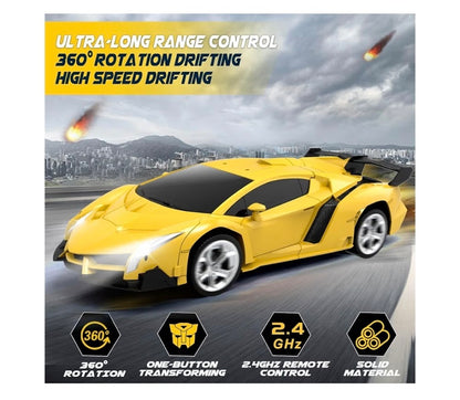 Transforming Robot RC Car