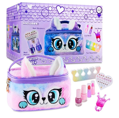 Kids Fluffy Cat Beauty & Makeup Set