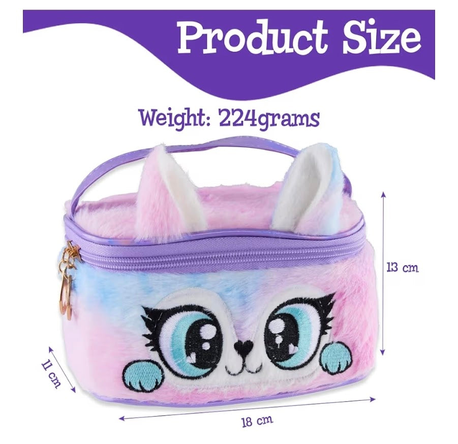 Kids Fluffy Cat Beauty & Makeup Set