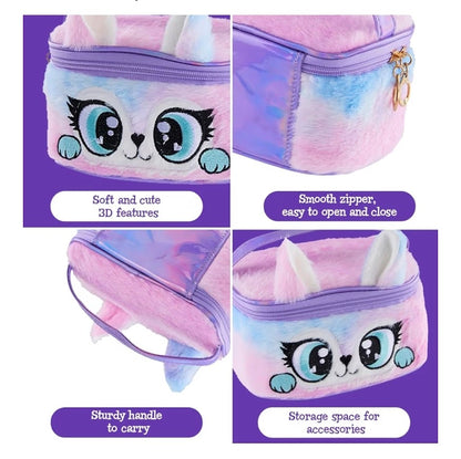 Kids Fluffy Cat Beauty & Makeup Set