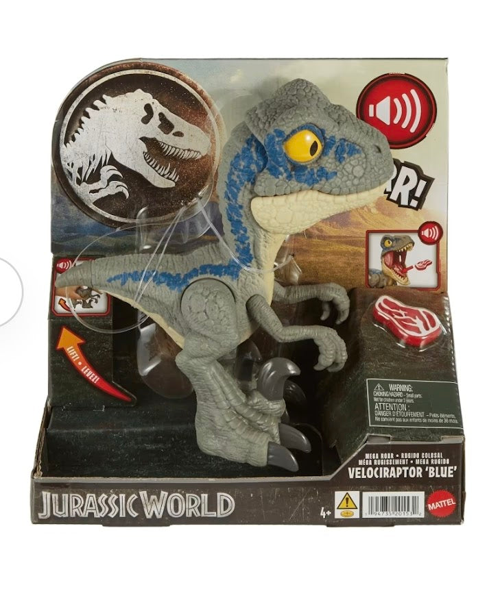 Jurassic World Hungry Blue the Raptor Interactive Figure
