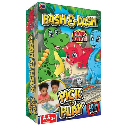 Bash & Dash Dinosaur Board Game