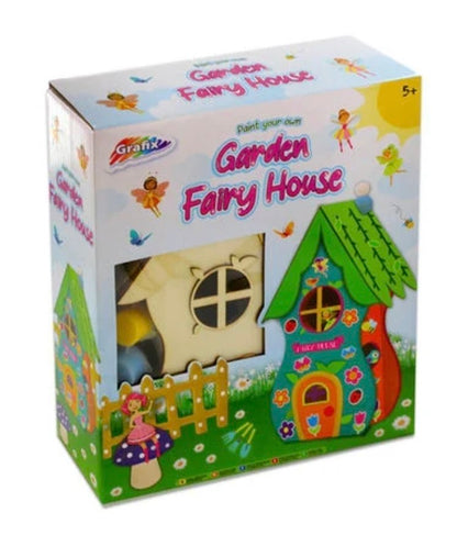 Paint Your Own Fairy Garden House