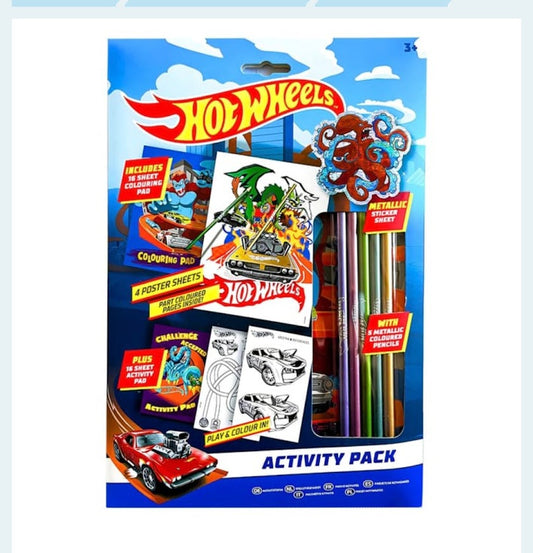 Hot Wheels Activity Pack