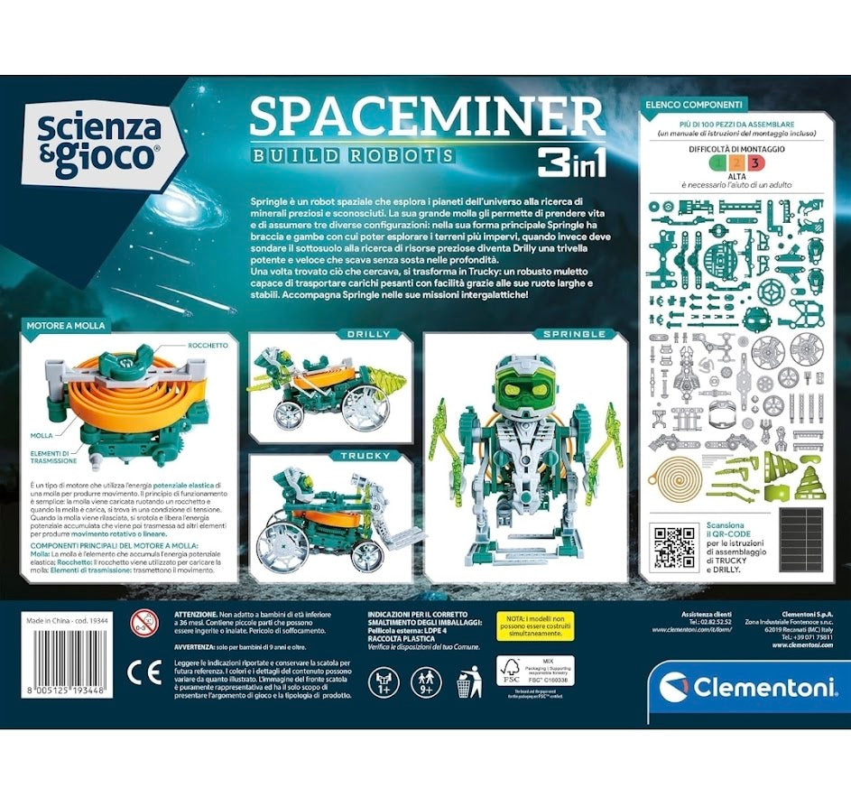 SpaceMiner 3 in 1 Robot