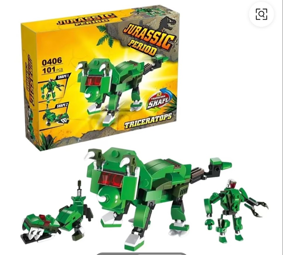 Jurassic Period Dinosaur Bricks