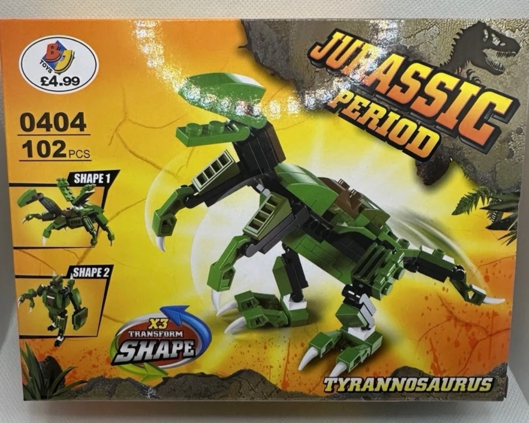 Jurassic Period Dinosaur Bricks