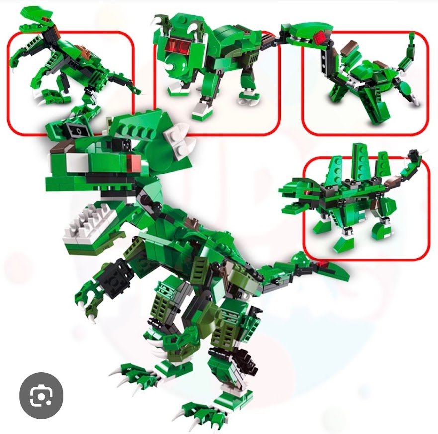 Jurassic Period Dinosaur Bricks