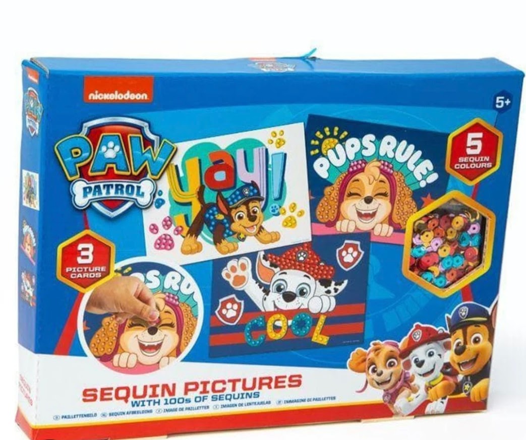 Paw Patrol Sequin Picture Making Kit
