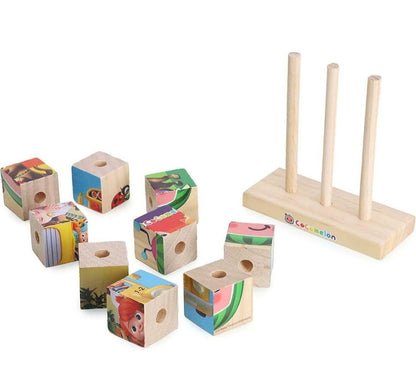 CoComelon Stacking Block Puzzle