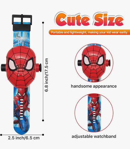 Spiderman Kids Projection Watch