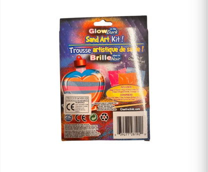 Glow in the Dark Sand Art Kit