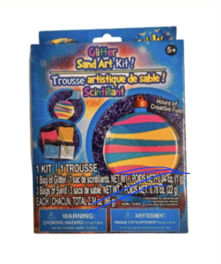 Glitter Sand Art Kit