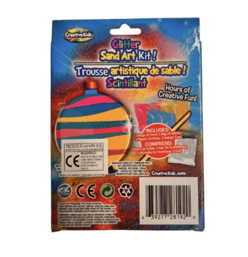 Glitter Sand Art Kit
