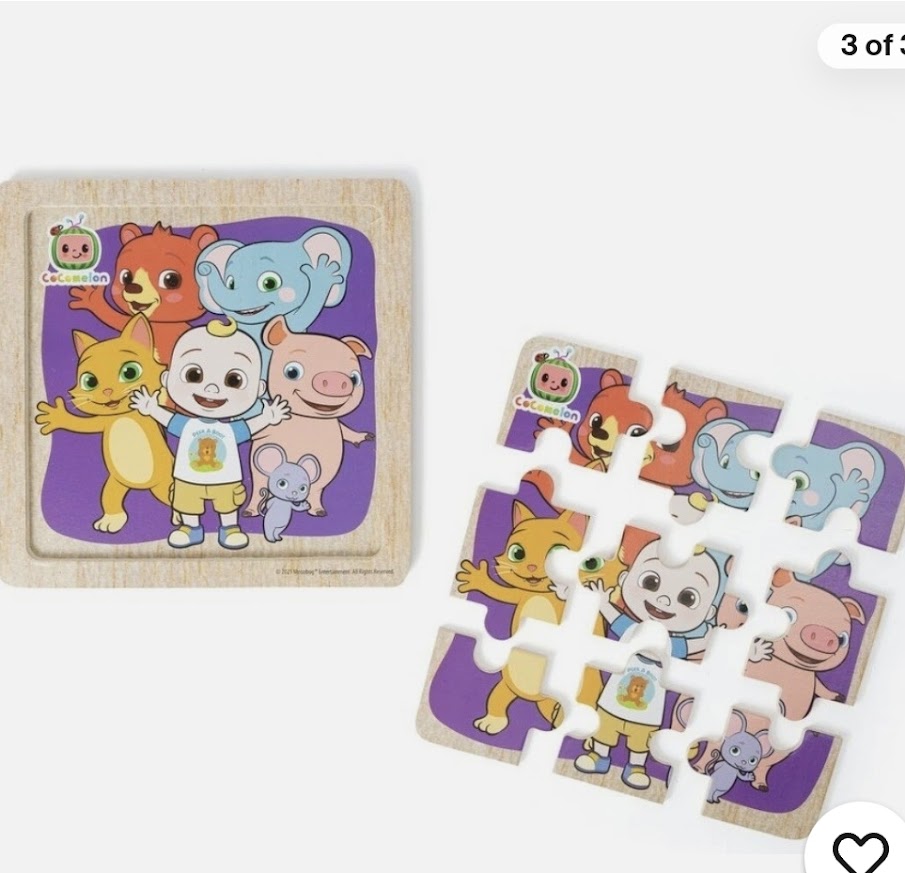 CoComelon 9 Piece Wooden Puzzle