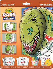 Crayola Pops 3D Dinosaur Activity Set