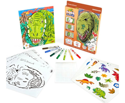 Crayola Pops 3D Dinosaur Activity Set