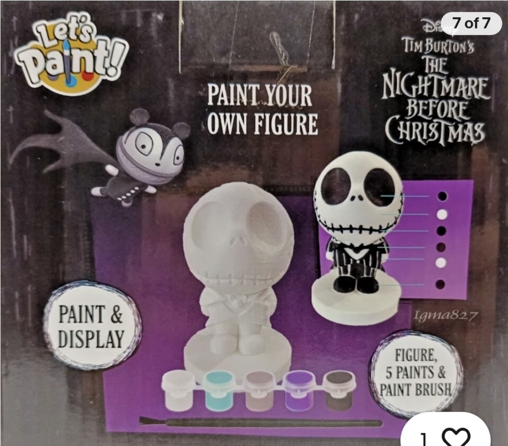 Disney Paint Your Own Nightmare Before Christmas