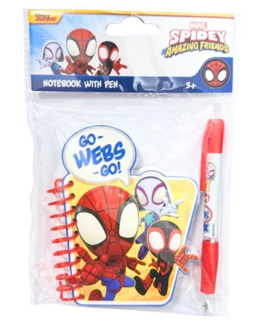 Spidey and His Amazing Friends Notebook with Pen