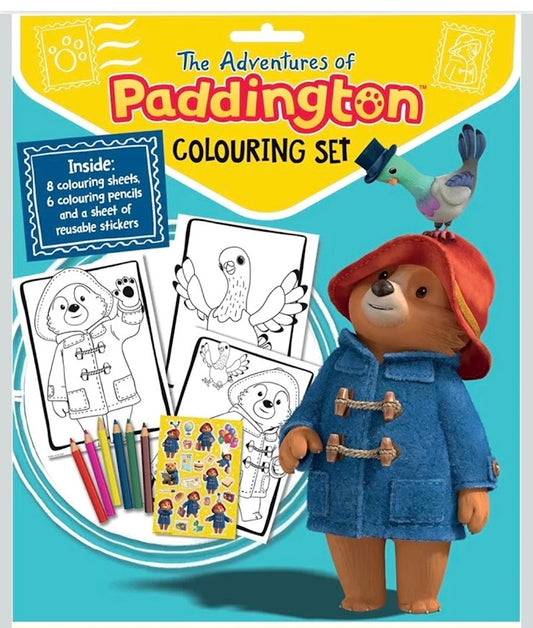 The Adventures of Paddington Colouring Set