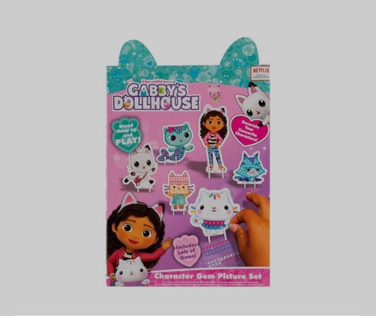 Gabby's Dollhouse Character Gem Picture Set