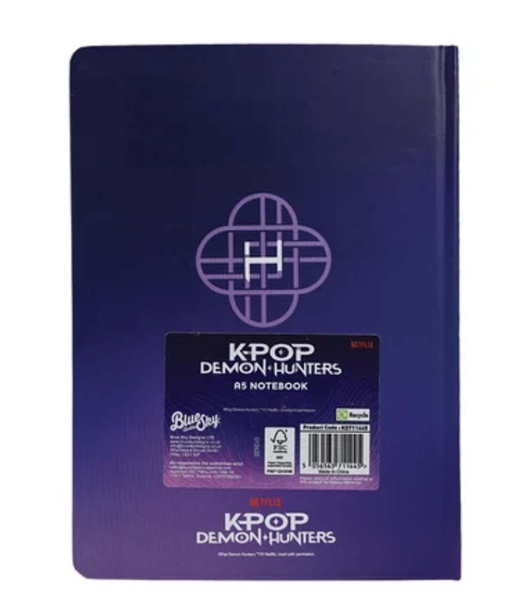 K-Pop Demon Hunters Notebook