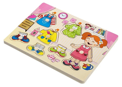 Josh & Twinkle Wooden Peg Jigsaw