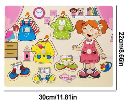 Josh & Twinkle Wooden Peg Jigsaw