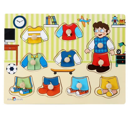 Josh & Twinkle Wooden Peg Jigsaw