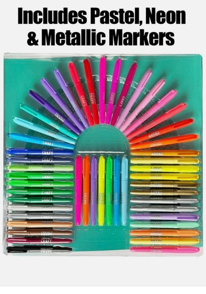 50 Rainbow Markers