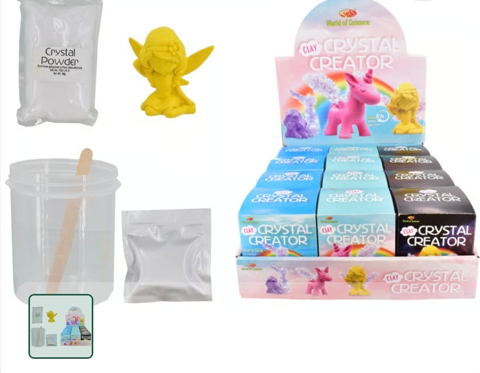 World of Science Play Crystal Creator Kit