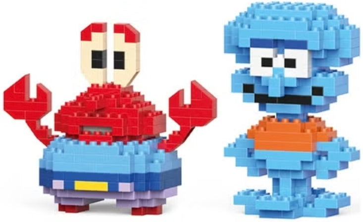 Mini Character Brick Building Set | 200+ Pieces