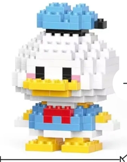 Mini Character Brick Building Set | 200+ Pieces