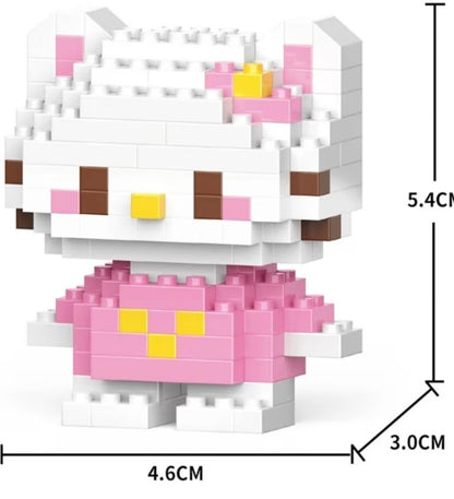 Mini Character Brick Building Set | 200+ Pieces