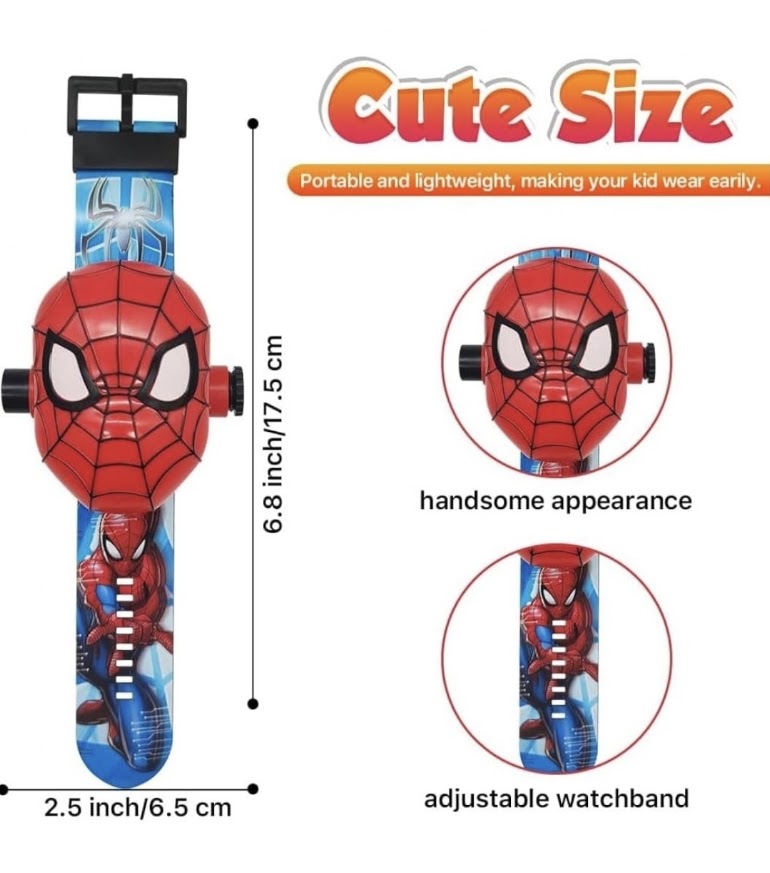 Spider-Man Kids' Projection Watch | 24 Images
