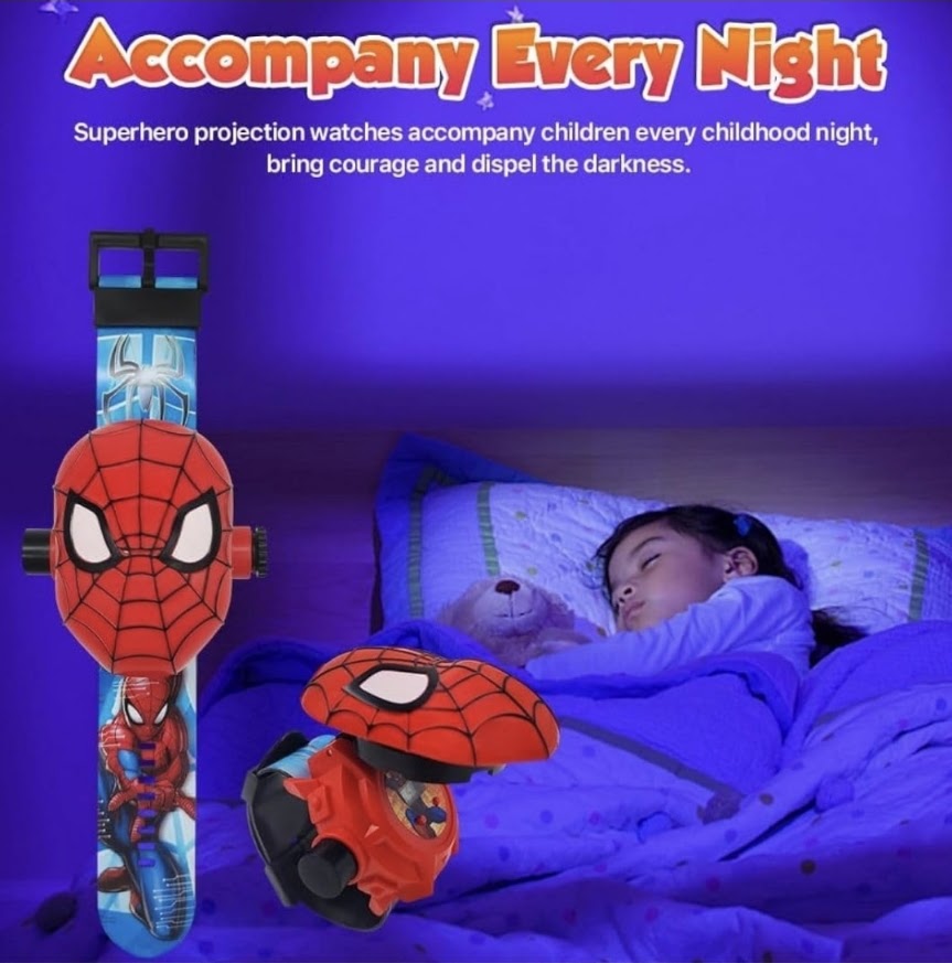 Spider-Man Kids' Projection Watch | 24 Images