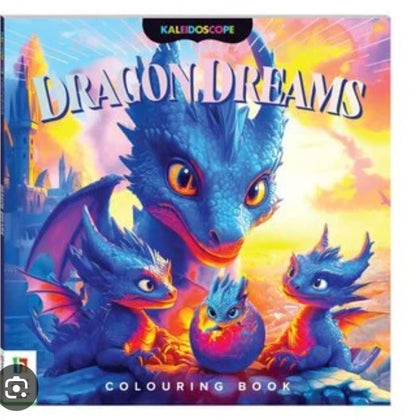 Kaleidoscope Dragon Dreams Colouring Book