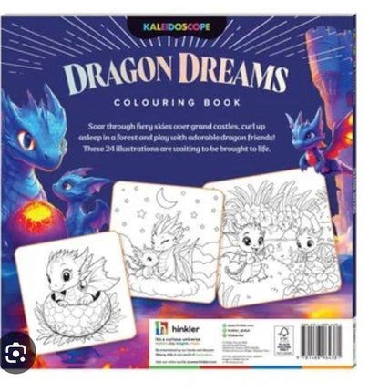 Kaleidoscope Dragon Dreams Colouring Book
