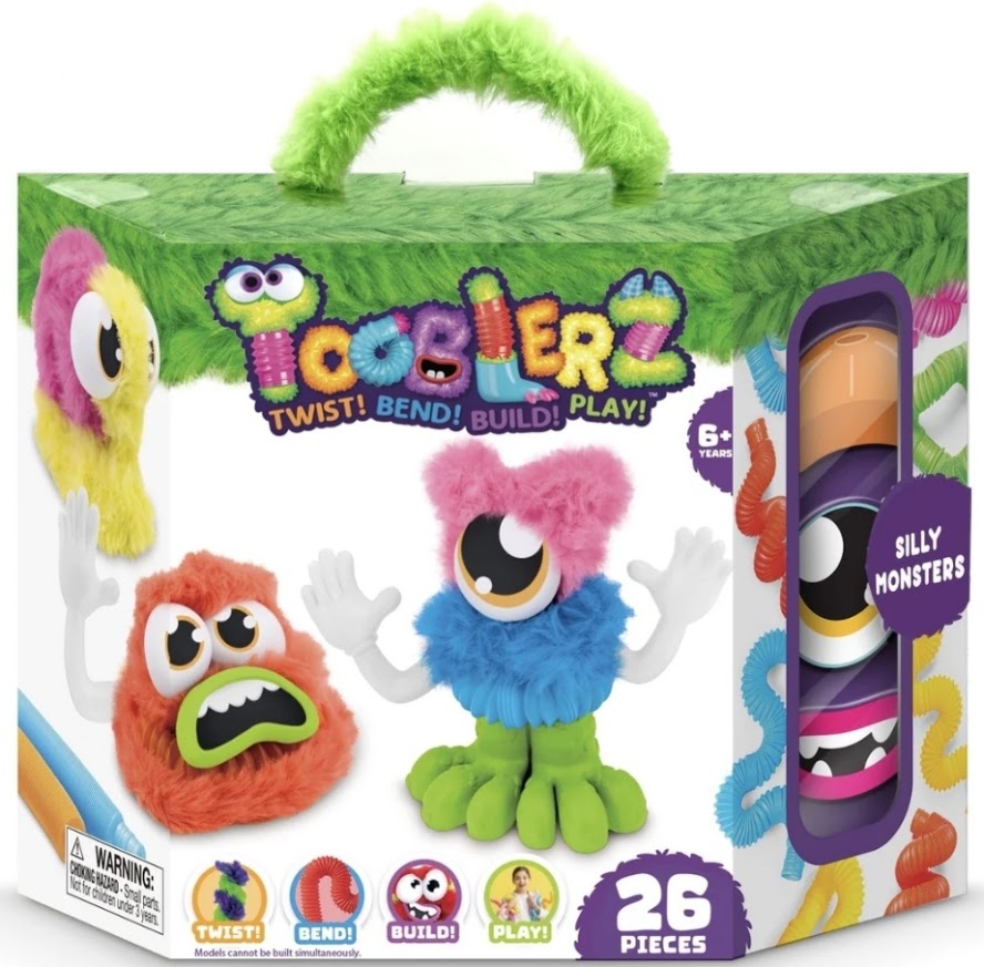 Tooblerz Silly Monsters Build & Play Kit | 26 Pieces