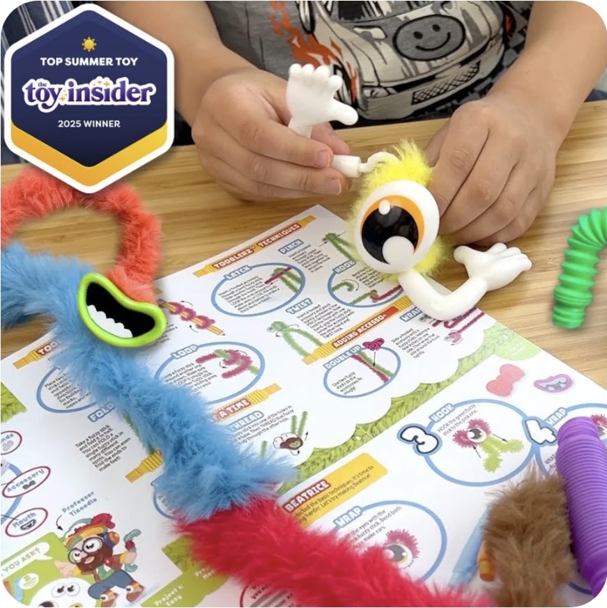 Tooblerz Silly Monsters Build & Play Kit | 26 Pieces
